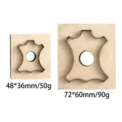 DIY Tool Leather Craft Cutting Die Stencils Template Tag Pendant Mold Wooden Rule Die Tag Pendant Metal Cutting Hand Tool Supply