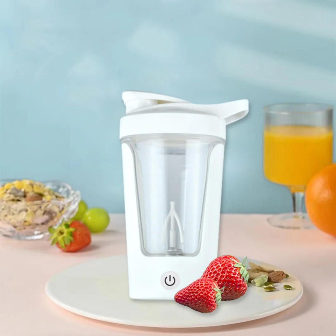

Electric Protein Powder Mixing Cup Automatic Shaker Bottle Mixer Shake Bottle Milk Coffee Blender Kettle for Gym outdoor 350ML