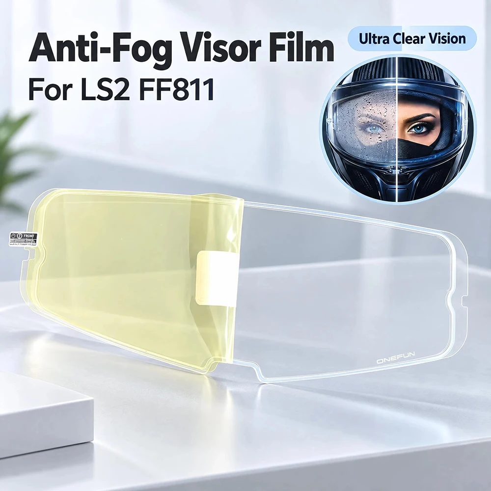 Motorcycle Helmet Anti Fog Film For LS2 FF811 Visor Anti Fog Film Helmets Accessories