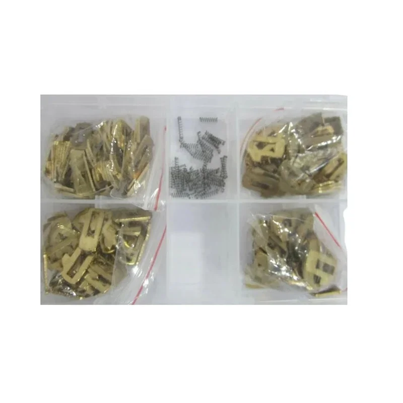 200pcs NSN14 Good Quality Car Lock Reed Locking(copper) NSN14 Lock Plate For Nissan Teana Sunny SYLPHY Key Repair Kits(send spr