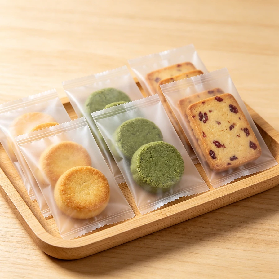 50 Clear Resealable Stand-up Pouches Heat Sealable for Candies Lollipops Cookies Gifts Weddings Parties view 4
