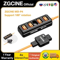 ZGCINE MD-P4 Adaptador divisor D-Tap macho a 4 puertos hembra D-Tap (23,6"")