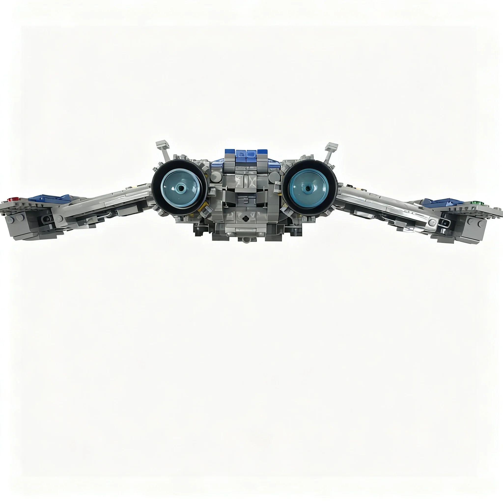 1310pcs MOC Space Classic Space Galrook Transformable Starship Model Building Blocks Christmas Gift Toy Birthday Brick Craft
