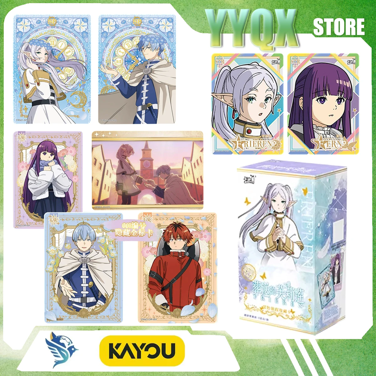 KAYOU 2026 Nouvelle collection de figurines Frieren At The Funeral, cadeau surprise, articles de merchandising, jouets tendance de dessins animés et bandes dessinées