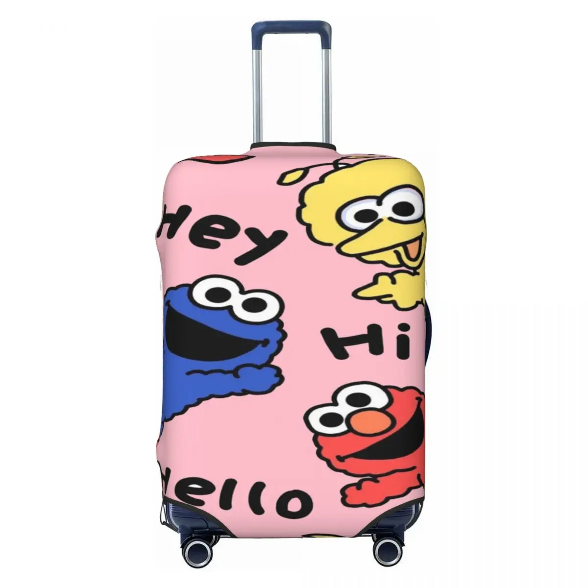 

Чехол для чемодана с изображением Кукки-Монстера, забавный защитный чехол для чемодана, подходит для чемоданов 18-32 дюймов