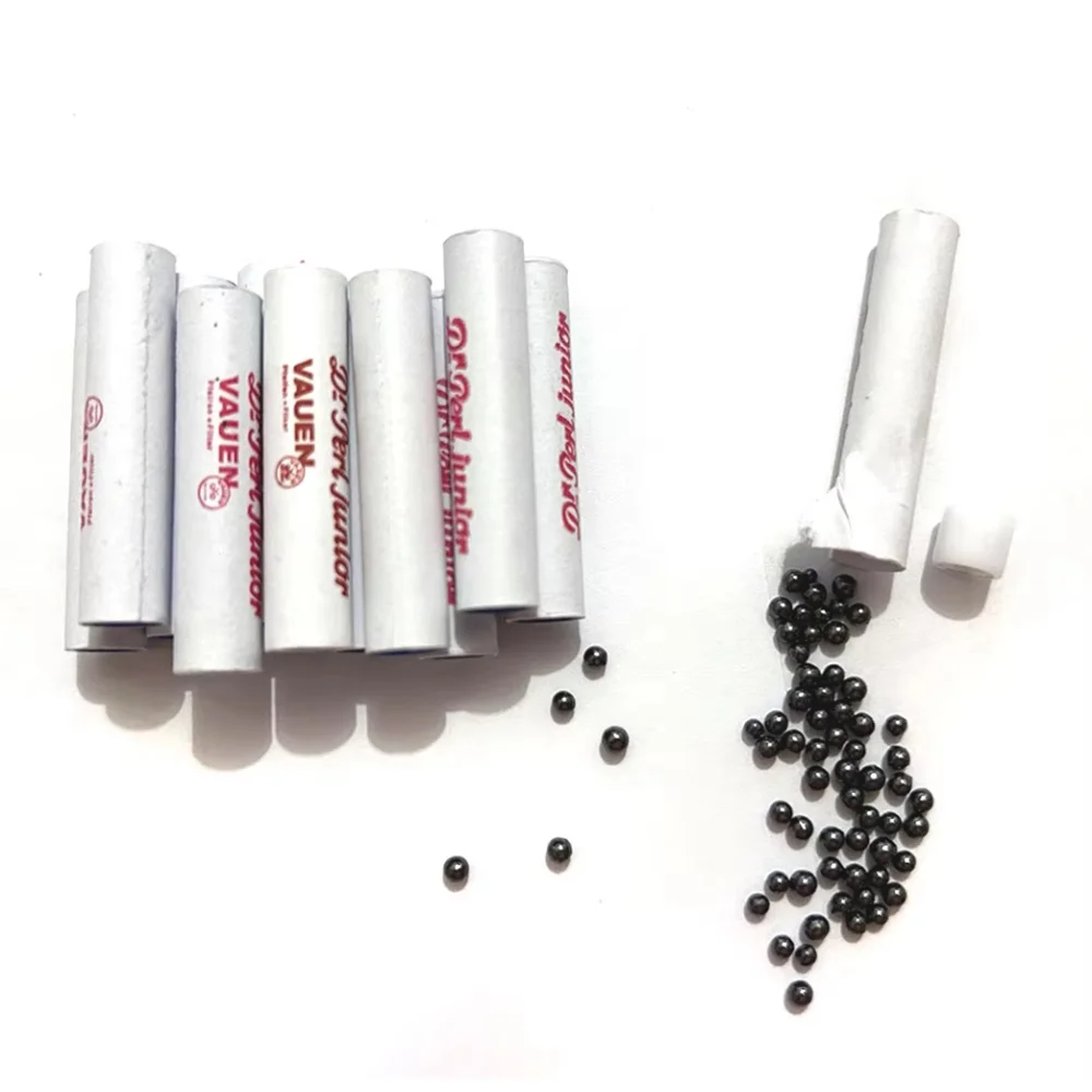 9mm Wood Smoke Pipes Activated Carbon Beads Filter Junior Disposable Tobacco Pipe Filters Smoking Accessories
