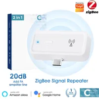 ZigBee Amplifier Extender Output Power Up To 20db Type C Signal Booster Work for Alexa Google Home Smart Home Automation Devices