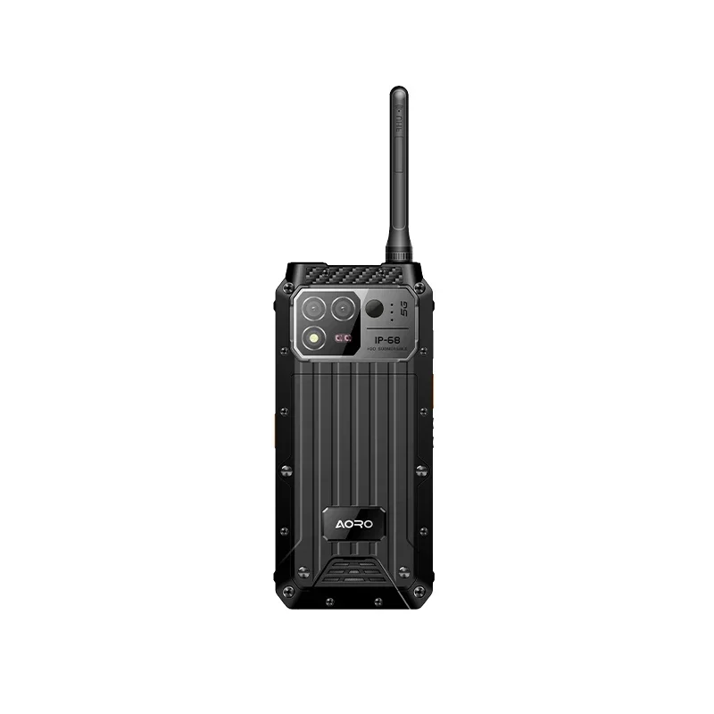 Aoro M8 Walkie Talkie de largo alcance resistente al agua 6,583 pulgadas teléfono móvil FHD + 1080*2408 Walkie Talkie a prueba de explosiones