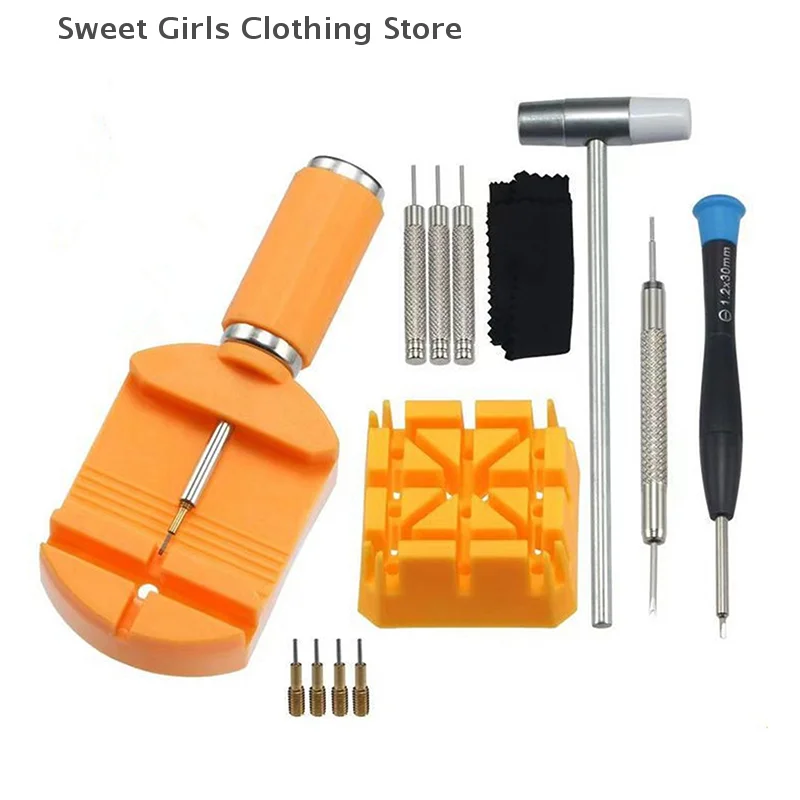 Watch Strap Repair Tool Adjusting Metal Watch Tool With Watch Pin Band Bracelet Link Pin Tool Remover Easy To Remover Adjust
