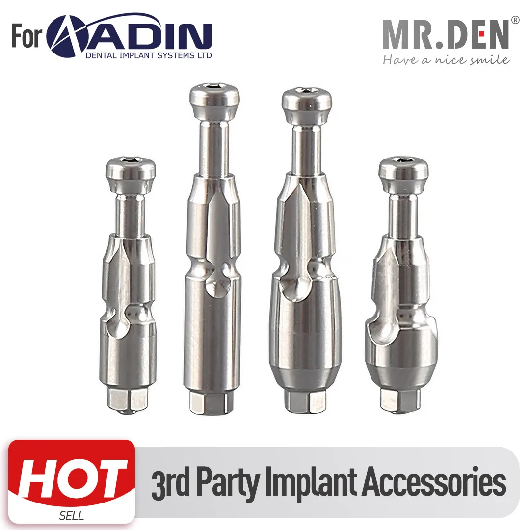 1pc ADIN Closed Transfer Bar Closed Transfer Cap Removal Cap Adin Impression Bar Dental Implant Third Party Accessories