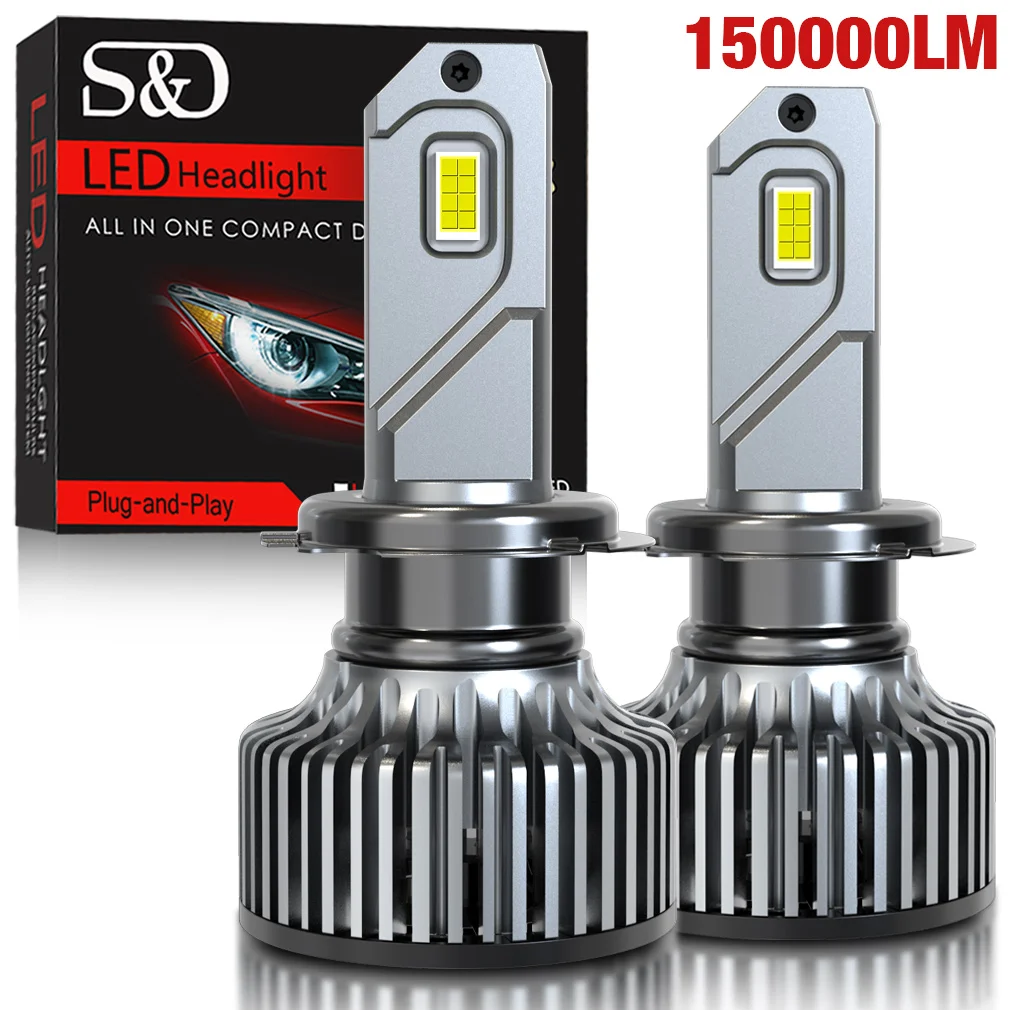 

150000LM H7 LED Headlight H4 LED Lights For Car LED H1 H8 H11 9005 HB3 9006 HB4 9012 HIR2 3570 CSP LED Auto Fog Light 6000K 12V