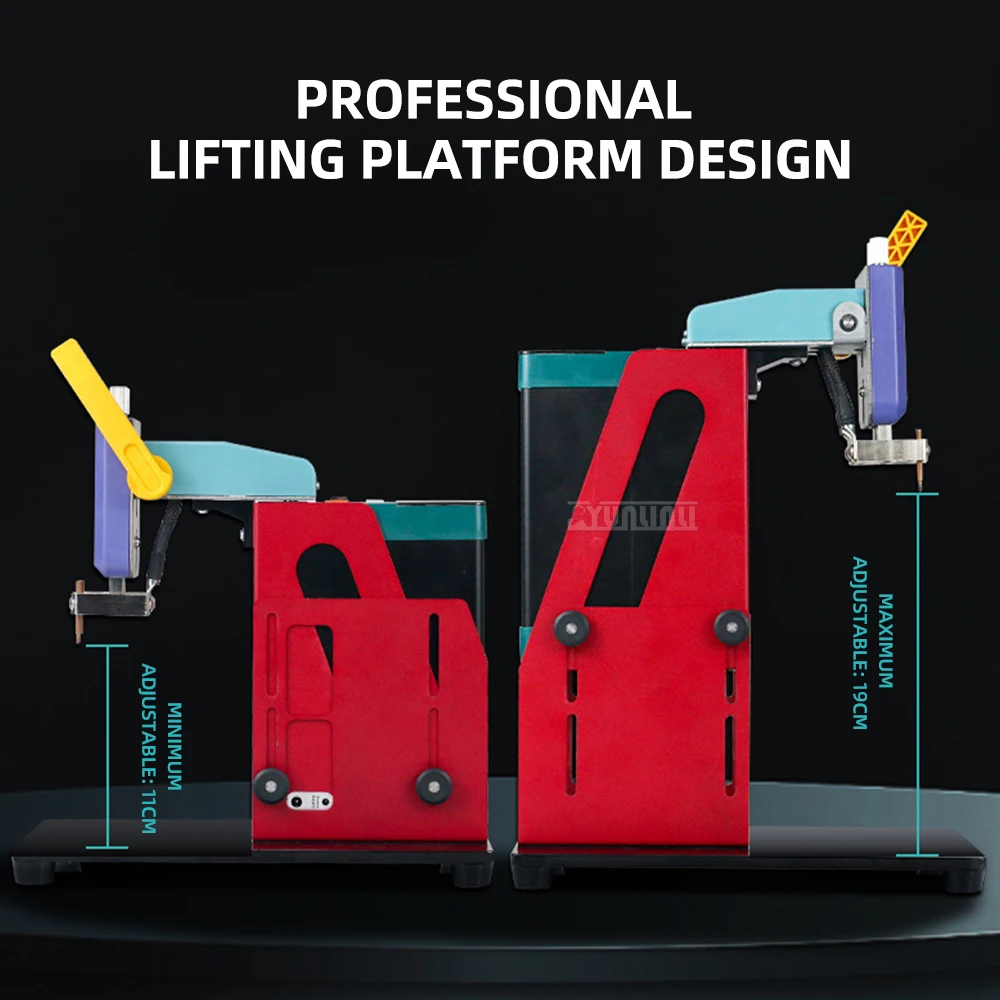 

801H+ Power Lithium Iron Battery Spot Welding Machine Metal Pulse Welder Rocker Downward Workstation