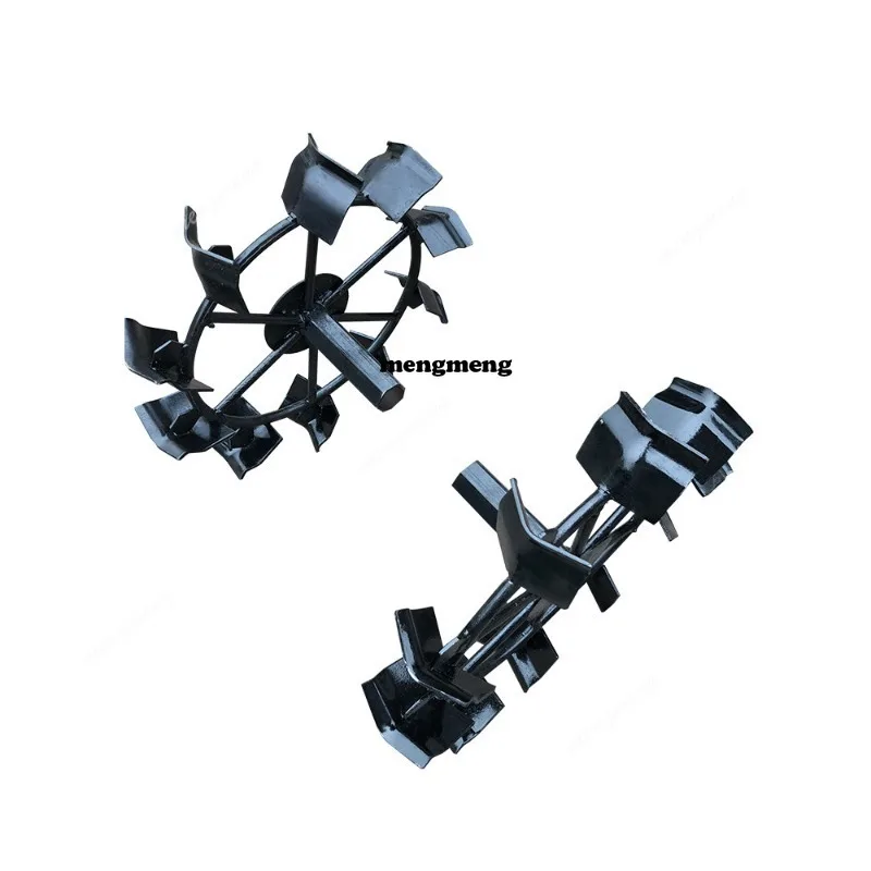 

Micro-tiller rotary tiller blade accessories anti-slip iron wheel walking wheel creeper wheel