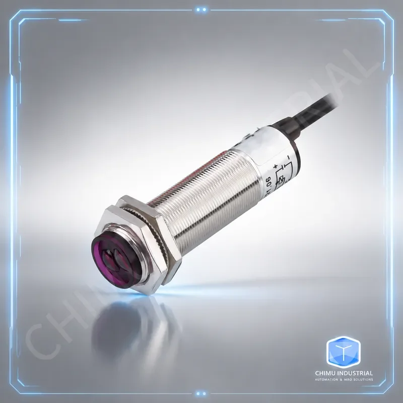 【CHIMU INDUSTRIAL】 for SZ-GYT-10MFS1 Photoelectric Switch Copper Tube Metal Diffuse Reflection NO NPN PNP DC