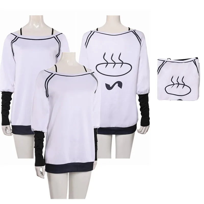 

Disguise Ayase Momo Cosplay Shirt Dandadan Costume Adult Women Fantasia Tops Pullover Outfits Halloween Carnival Party Suit