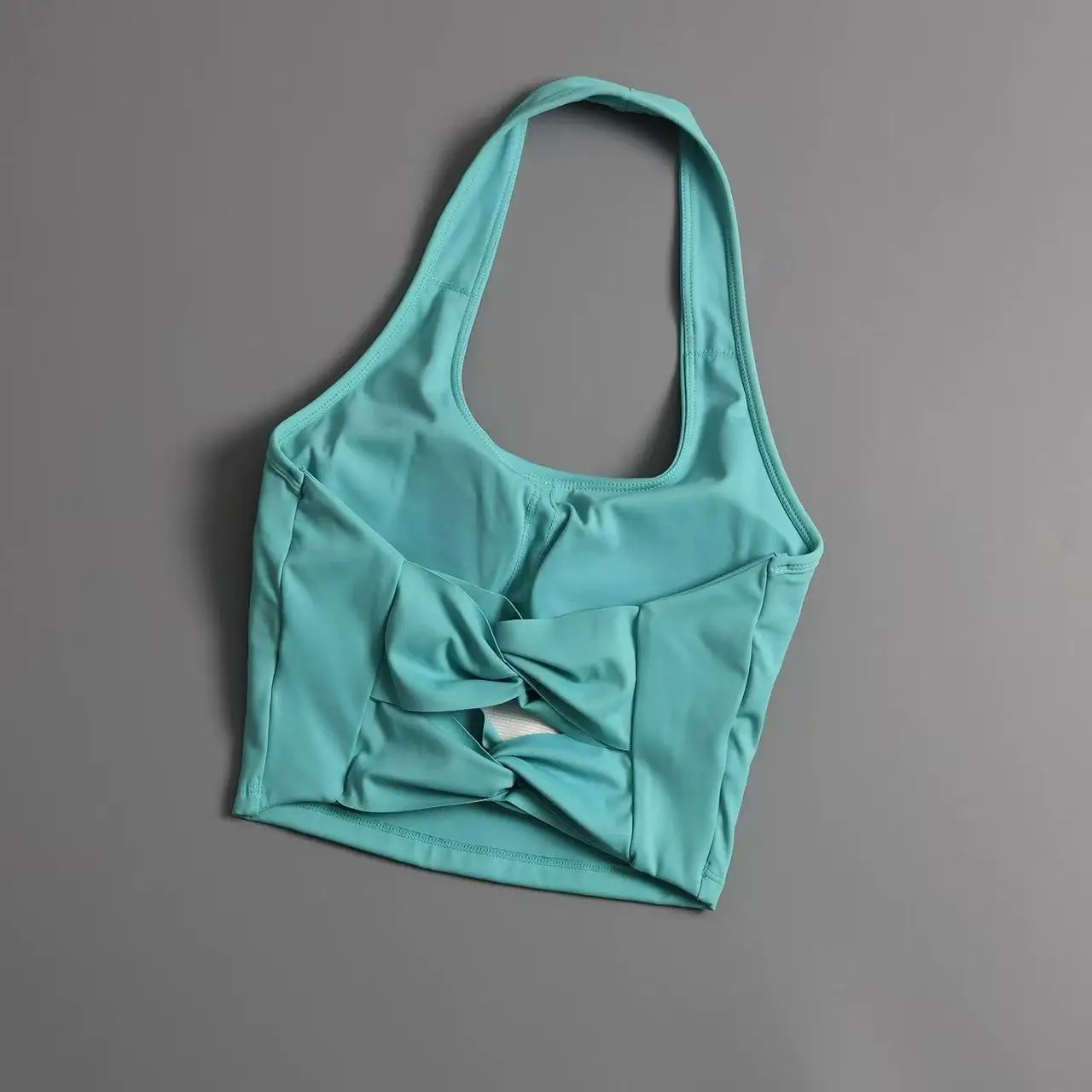 Sexy Neck Halter Sports Vest Women Shockproof Running Beauty Back Professional Pilates Training Bra Fitness Yoga Underwear Suit image 3