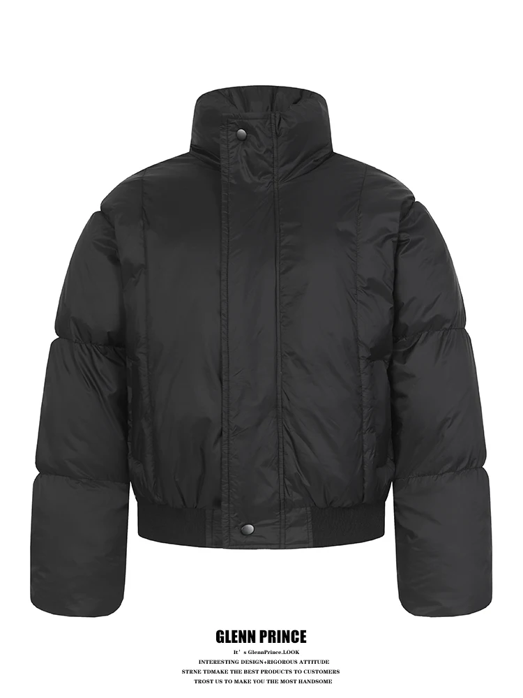 

GPstudio Американская ретро-куртка с воротником-стойкой из хлопка, мужская, ветрозащитная, теплая, утепленная, для пар, верхняя одежда в стиле High Street