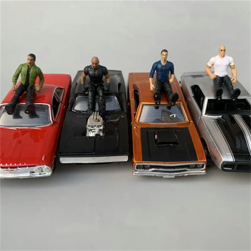 5-15cm cartoon the faster Furious action figure doll hard pvc kids collection model toy