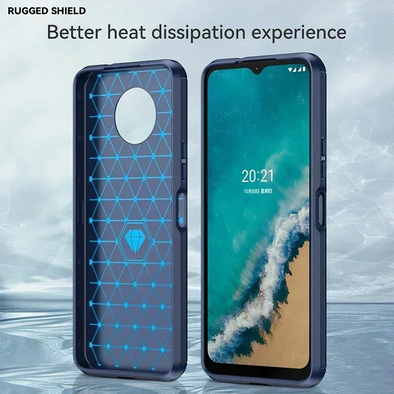 เคสซิลิโคนคาร์บอนไฟเบอร์เนื้อนิ่มสำหรับ Motorola Moto G9 G8 G7 Power Lite G6 E7 E6 PLUS Play PLUS ลายขนแปรงเคสฝาหลังแบบด้าน