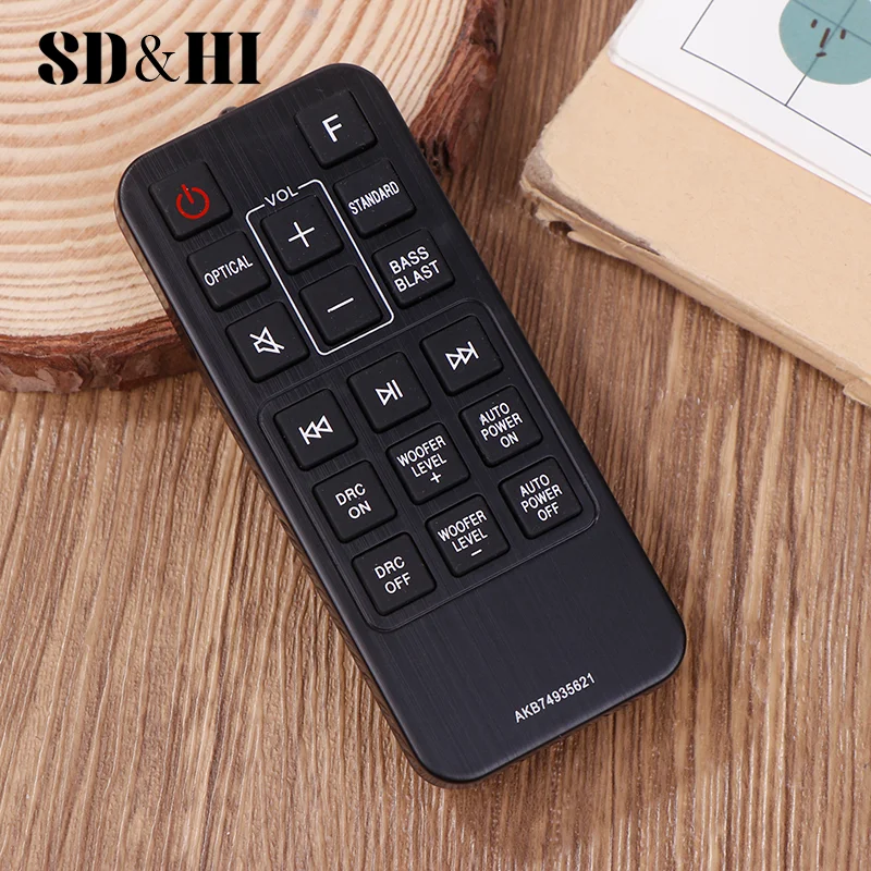 1 telecomando Soundbar AKB 74935621   Telecomando per soundbar SJ2 per Mini VOC 33552424