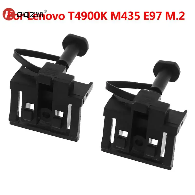 

1pc Solid State Drive Bracket NEW Hard Drive Bracket Bottom For Lenovo T4900K M435 E97 M.2 SSD Bracket Laptop Accessories Black