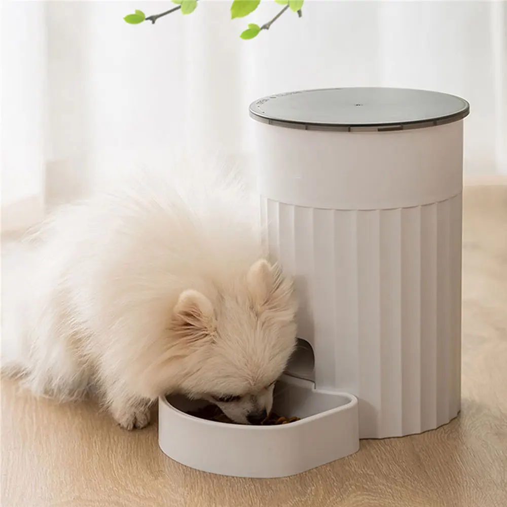 

Cat Automatic Feeders Intelligent Feeding Device Pet Automatic Timing Quantitative Cat Food Dog Wifi Remote Feeding Machine Bowl