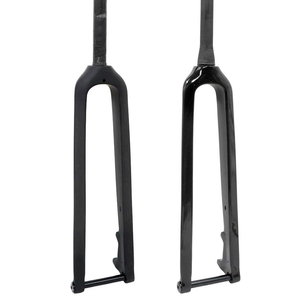 AliExpress OdinZeus ODINZEUS 3K Carbon Fiber Fork, MTB Bike Fork, Thru Axle 15*100mm, Straight/Conical, Matte/Gloss,26"/27.5"/29" inches，disc brake
