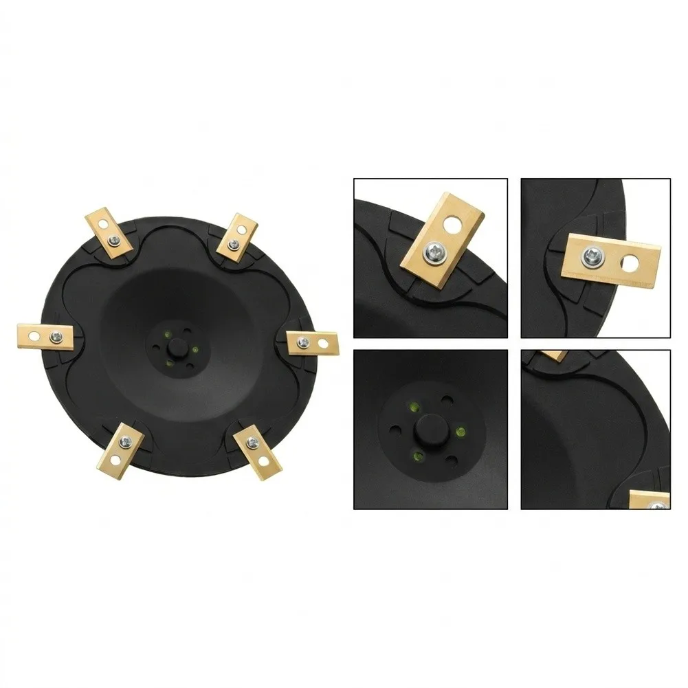 Cutting Disc With 6 Titanium For Dreame A1 A1 Pro For Mova Robotic Lawn-Mower, 190mm Replacement Plate And Screws