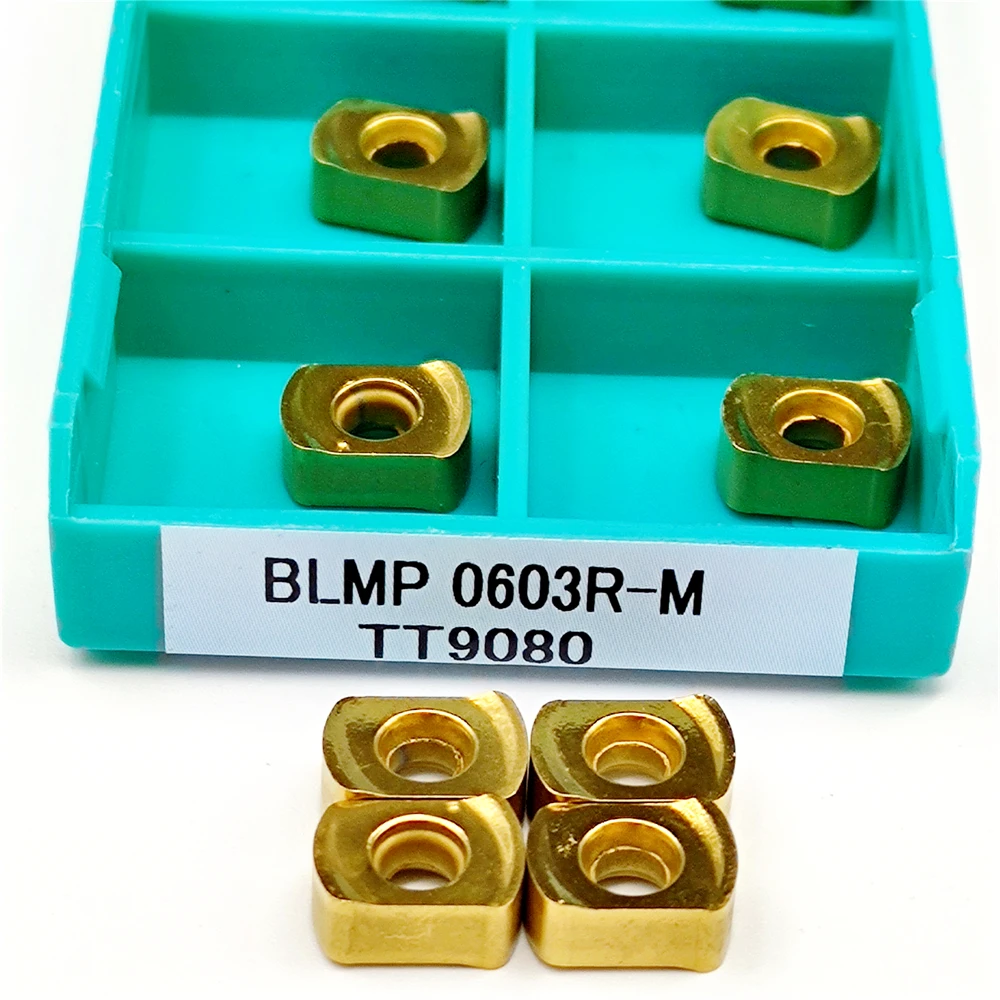 

Carbide Insert BLMP0603R TT9080 CNC Milling Lathe Cutting Tools for Stainless Steel Cast Iron Indexable Milling Cutter BLMP 0603