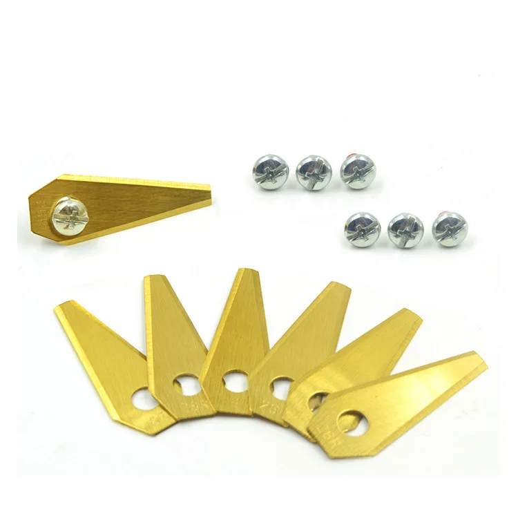 

Replacement Lawn Mower Blade 18PC Packs Stainless Steel Blades Robotic Mower for Bosch Indego Robot Lawn Mower dremel bosch 18v