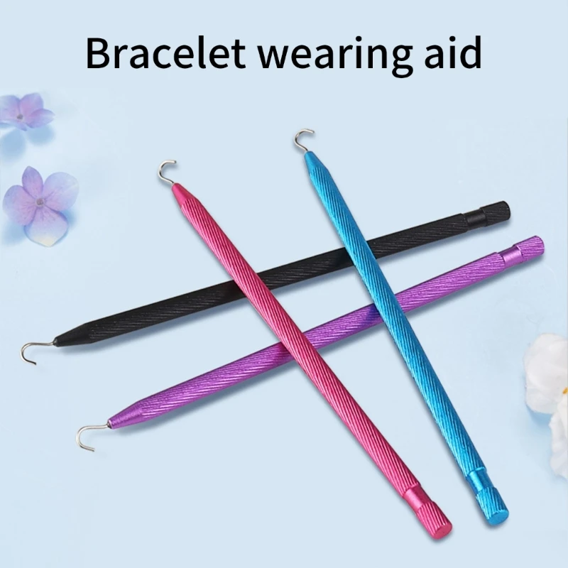 Bracelet Wear Auxiliary Tool Assistance Retractable Jewelry Fastener Small Clasps Hook Wrist Jewelry Wear Gadget