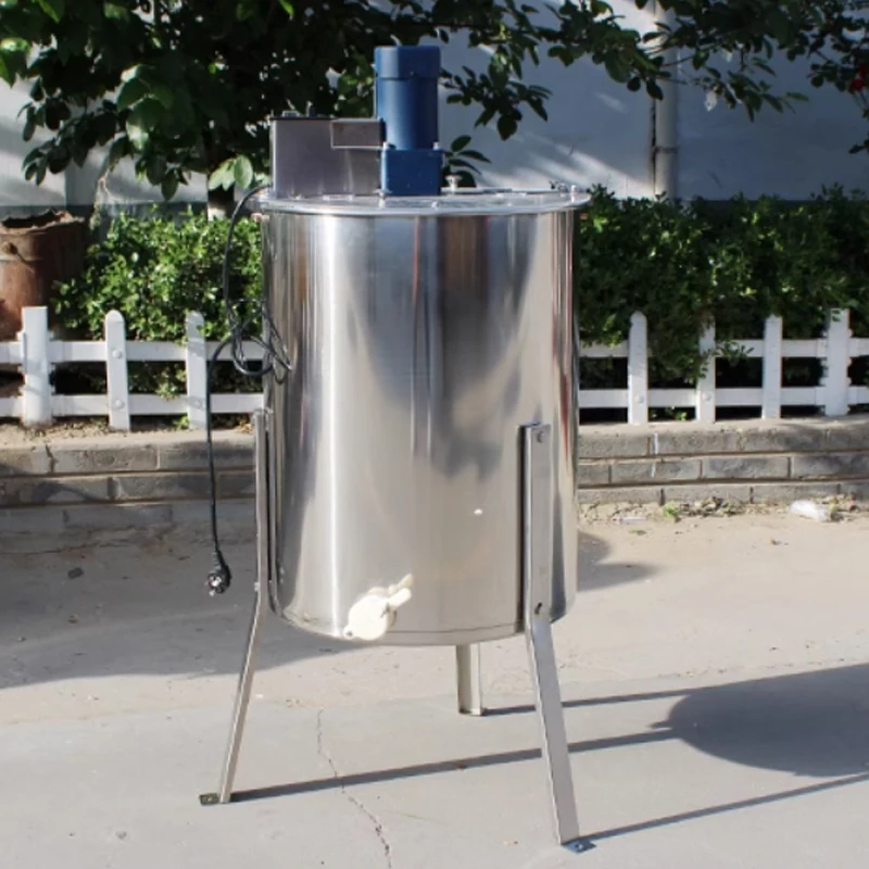 

High Quality 4 6 8 Tier Stainless Steel Electric Honey Extractor With Auto Turnover for Honey Processing and Mixing
