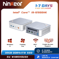Ninkear L12 Pro Mini PC Intel i9 12900HK up to 5.0GHz 32GB DDR4 1TB SSD 2.5G+WiFi 6 HDMI Multi-Port Support Windows 11 Computer