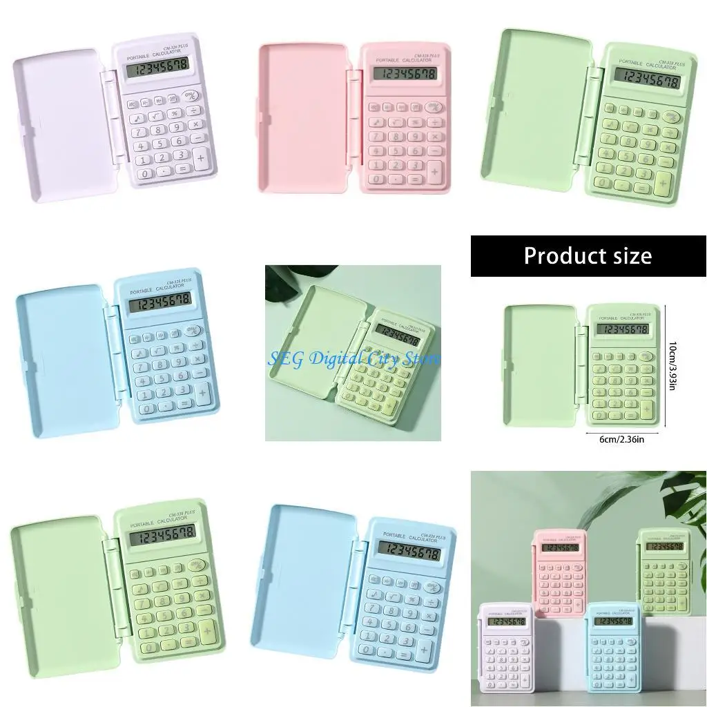 

U75B Ergonomic Case Scientific Calculator Pocket Friendly Vibranted Soft Tones