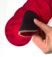 10PCS 5 Inch Foam Dry Wet Sponge Sandpaper Disc Flocking 180-3000 Grit Abrasive Tools For Grinding Sandpaper 6