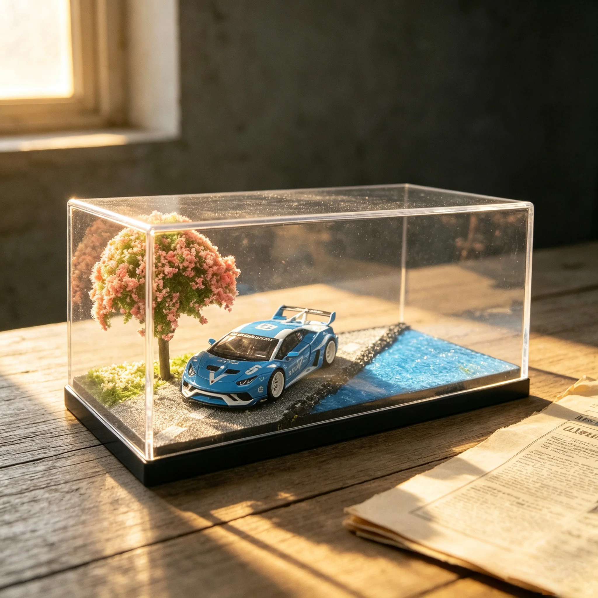 1:64 Seaside Cherry Blossom Ro - огляд і ціна Resin Art Tree