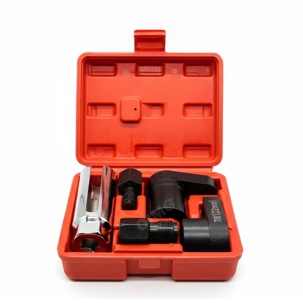 

3/5pcs Oxygen Sensor Socket Broken Nut Removal Tool 22MM Sockets 7/8" Drives Thread Chaser Tool Automotive Oxygen Sensor Wrench