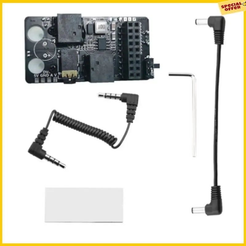 A25P For DJI FPV Goggles V2 Flight External Analog 5.8G RX PORT 3.0 Receiver Module Kit For Lightweight 5V 3A Flight Goggles