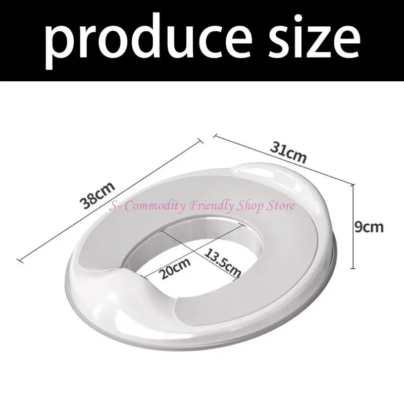 85EAE Comfort Comfort Story Training Training toaleta dla maluchów o gładkim plastikowym ergonomicznym kształcie i stabilnej bez