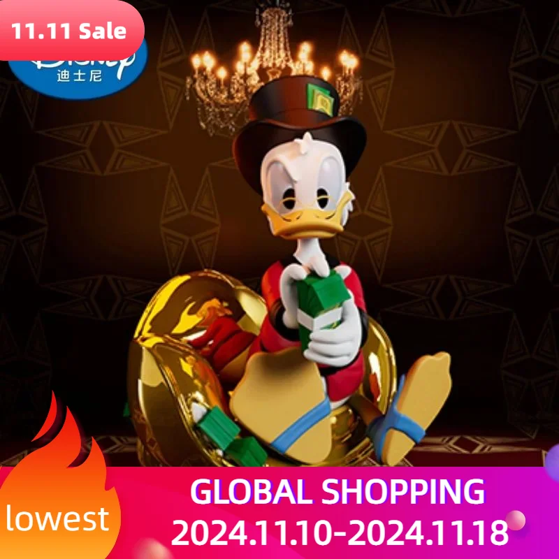 Disney Authentic Scrooge Series Money Sofa Trendy Play Model Handmade Savings Jar Desktop Exquisite Ornament Peripheral Gifts