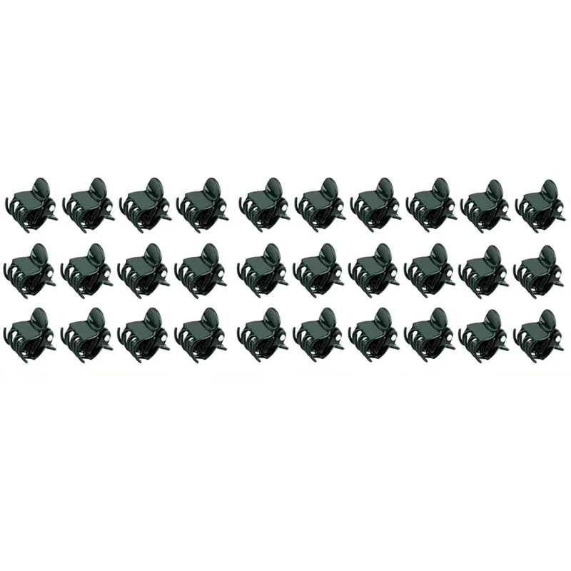 300PCS Orchid Clips Plant Support Clips, Secured Plastic Plant Clip Garden Tomato Plant Support Stems Vine Fixing Clips Durable