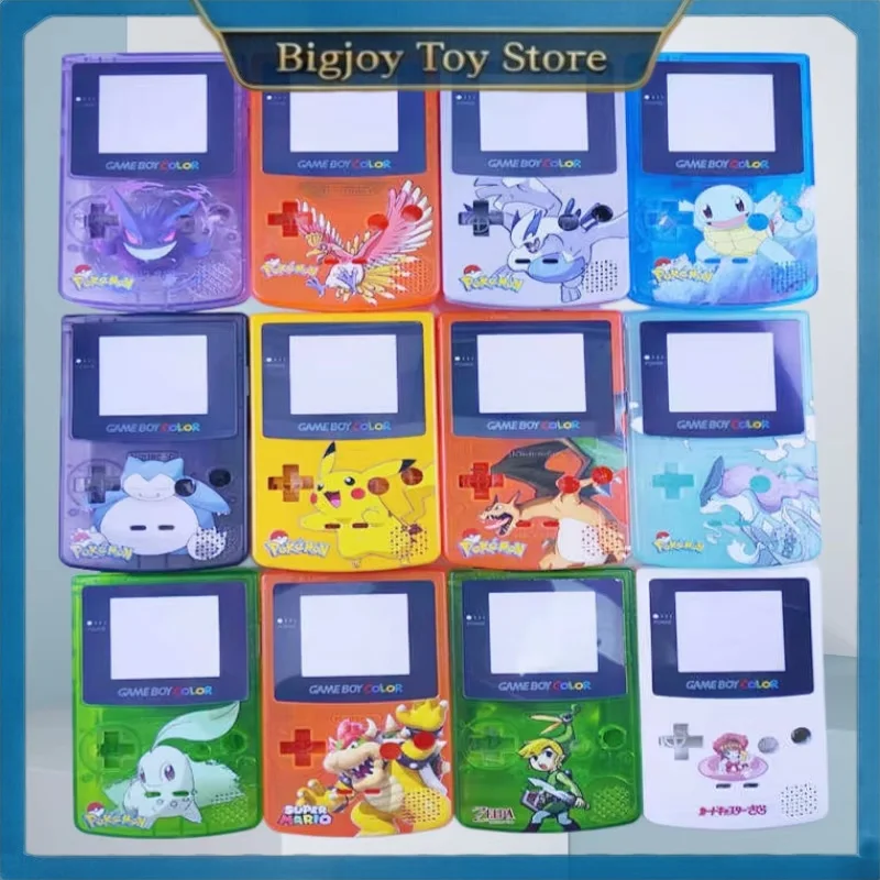 

Gameboy Color Shell Gbc Shells Pok É Mon Theme Limited Edition Replacement Shells Game Periphery Accessories Boy Holiday Gifts