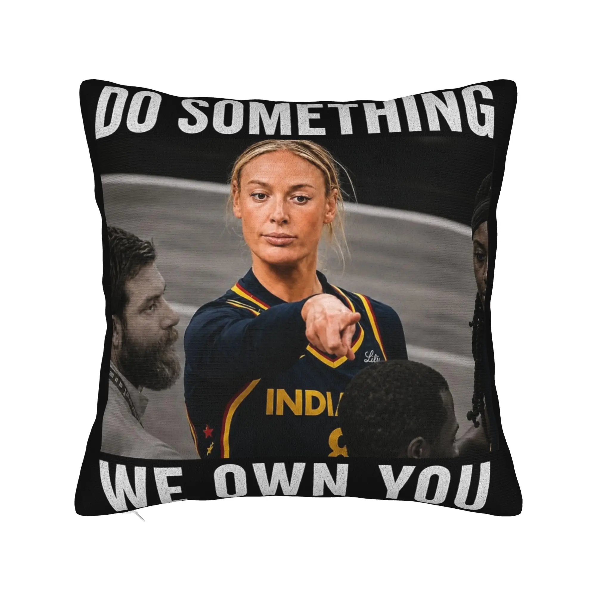 Decorative Pillow Covers Sophie Cunningham Point Good Meme  Product Seater  Throw Pillow Case Cover Square Multi Size