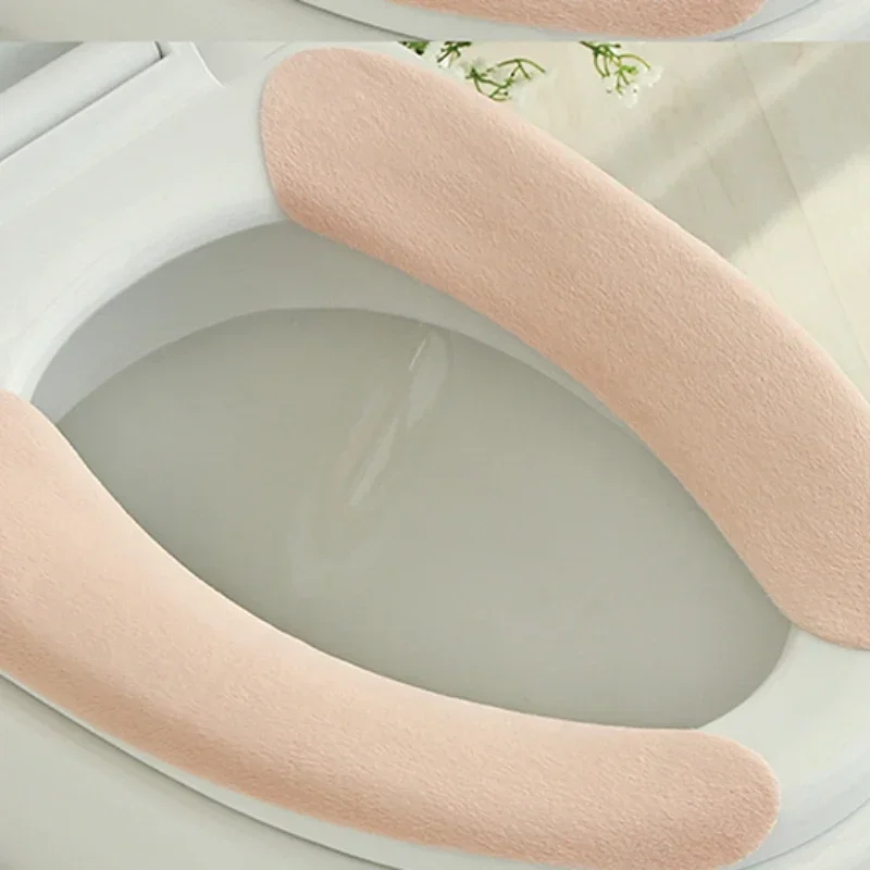 Toilet cushion, universal all year round, adhesive type, summer washable household toilet cover, toilet seat cushion