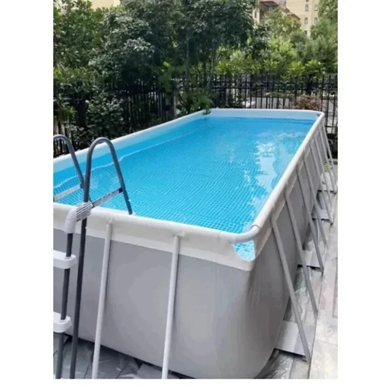 Non-Inflatable Large Adult Swimming Pool Thickened Foldable Bracket Pool Household Patio Outdoor Water Activity Pool