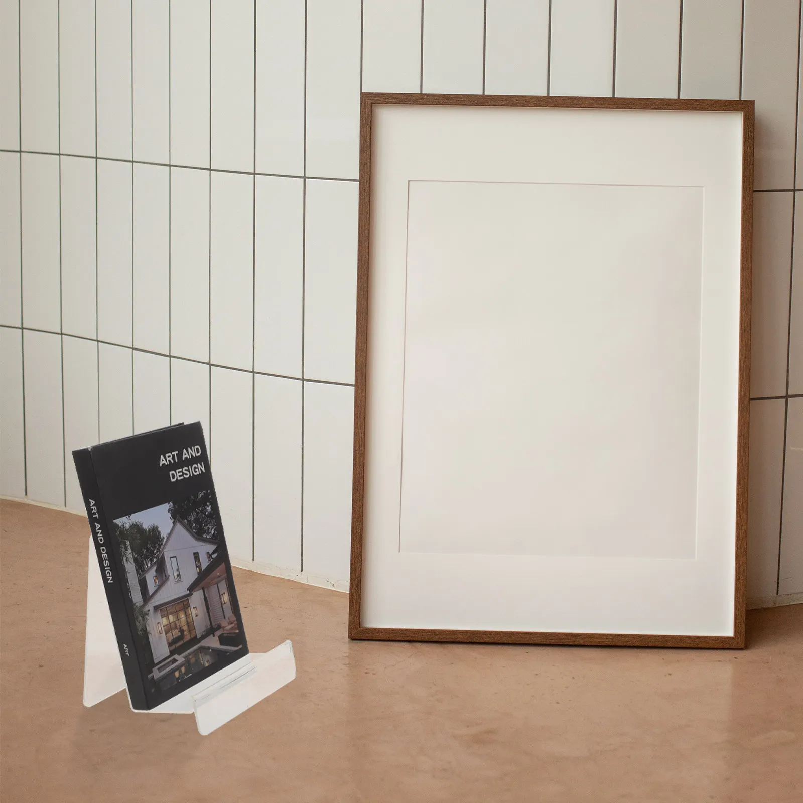 

Premium Clear Acrylic Book Display Stand Easel for Vinyl Records Books Magazines Cds Documents Home Office Library Decor