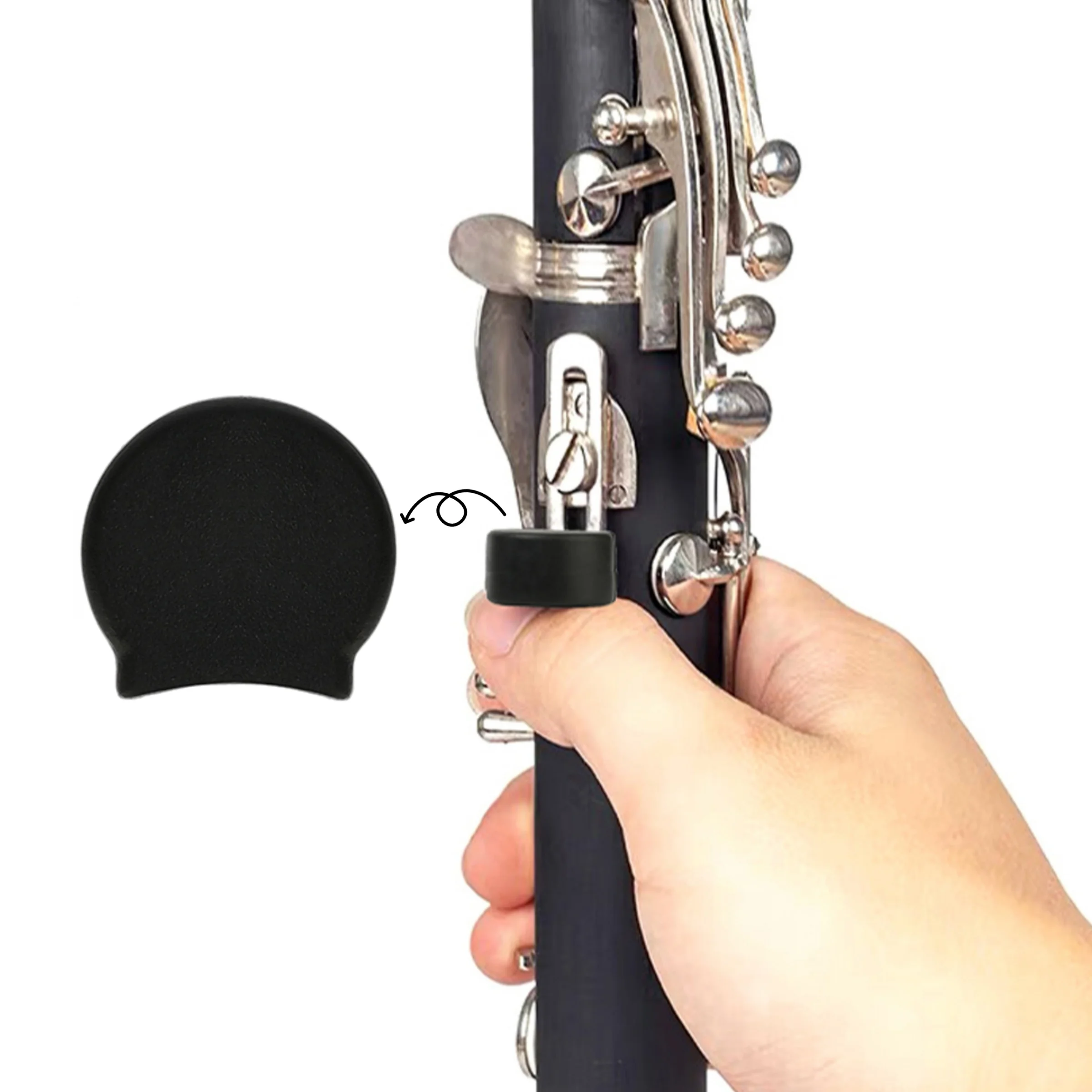 

1/5pcs Clarinet Finger Pad Resilient Thumb Rest Cover Rubber Cushion for Clarinet Saxophone Accessories for you
