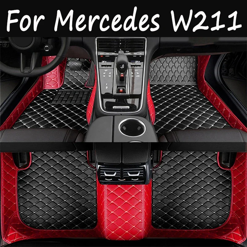 

Car Floor Mats For Mercedes W211 2005-2009 DropShipping Center Auto Interior Accessories 100% Fit Leather Carpets Rugs Foot Pads