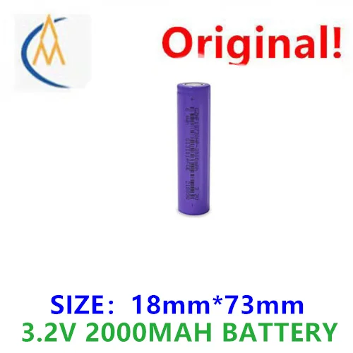 Brand new genuine 3.2V polymer lithium rechargeable battery 18730 2000MAH circuit board lithium iron phosphate