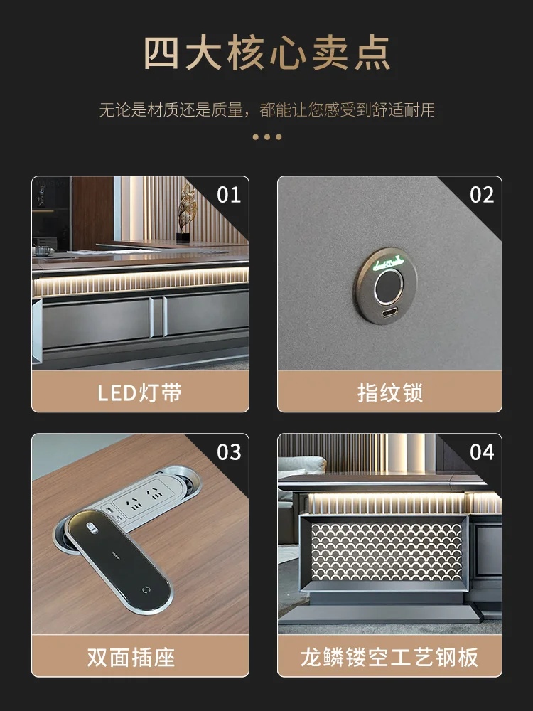 Mesa chinesa do chefe do Desk, Novo